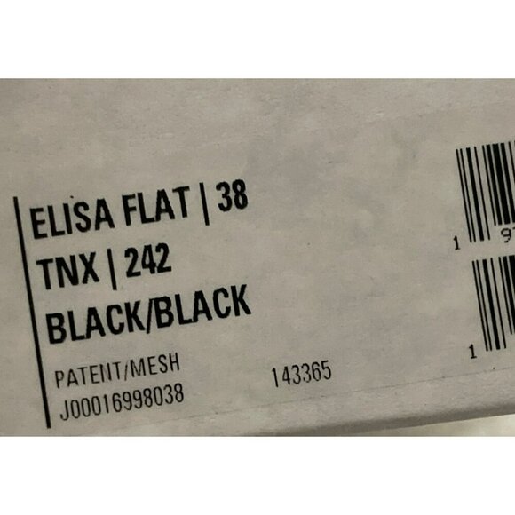 Jimmy Choo Elisa Black Mesh Pearl Mary Jane Sz 38 NEW - Picture 11 of 12